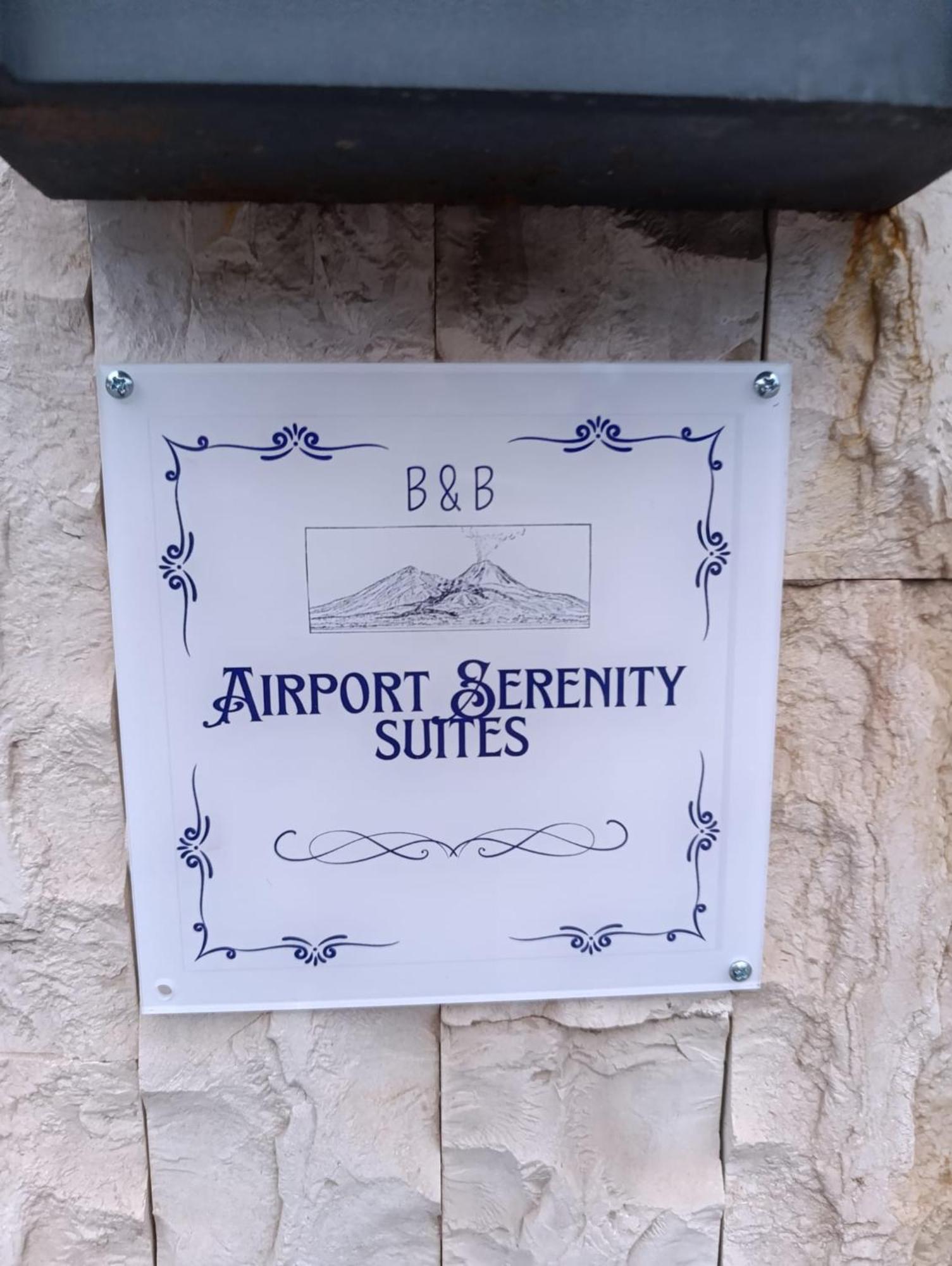 B&B Airport Serenity Suites Neapel Exteriör bild
